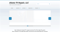 Desktop Screenshot of alamotvrepair.com