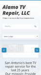 Mobile Screenshot of alamotvrepair.com